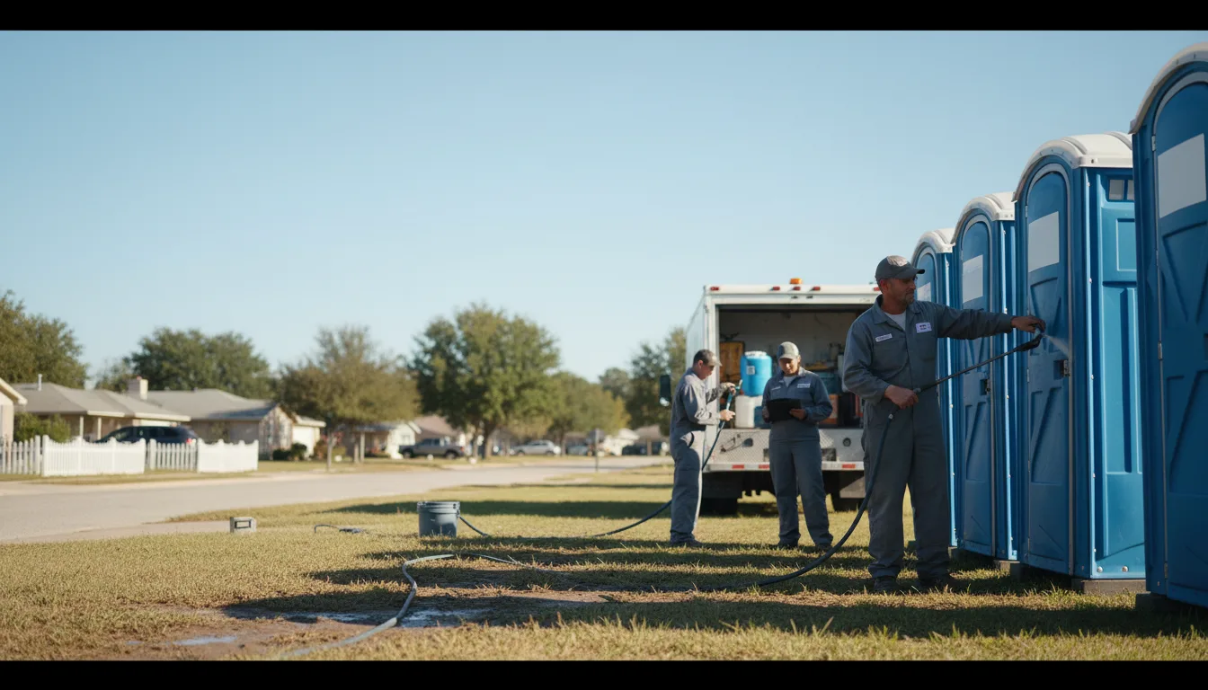 Long-Term Portable Toilet Rental in Mead, CO near me